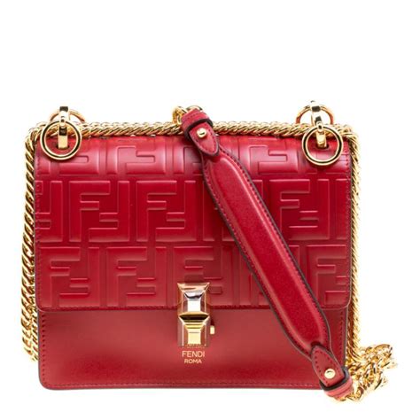 fendi bag with red